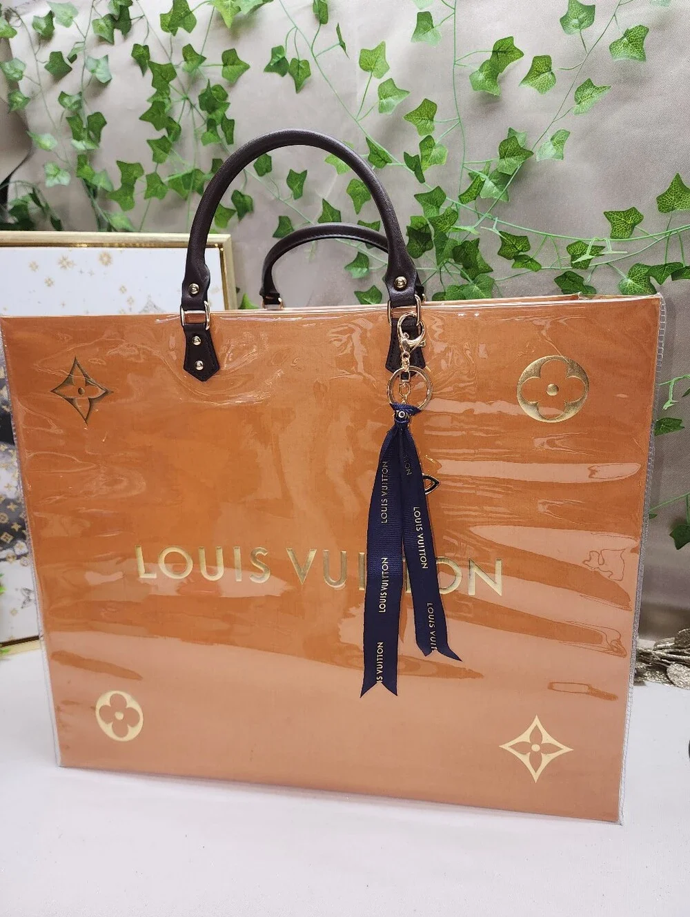 Authentic Louis Vuitton Shopping Bag In PVC Tote - Picture 2 of 12